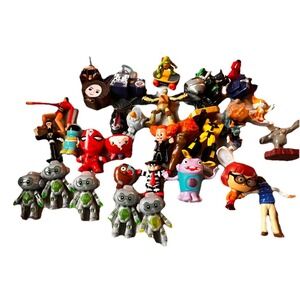 Bulk Toy Lot McDonalds Marvel Star Wars TMNT Sonic Mixed Figures Kids Bundle